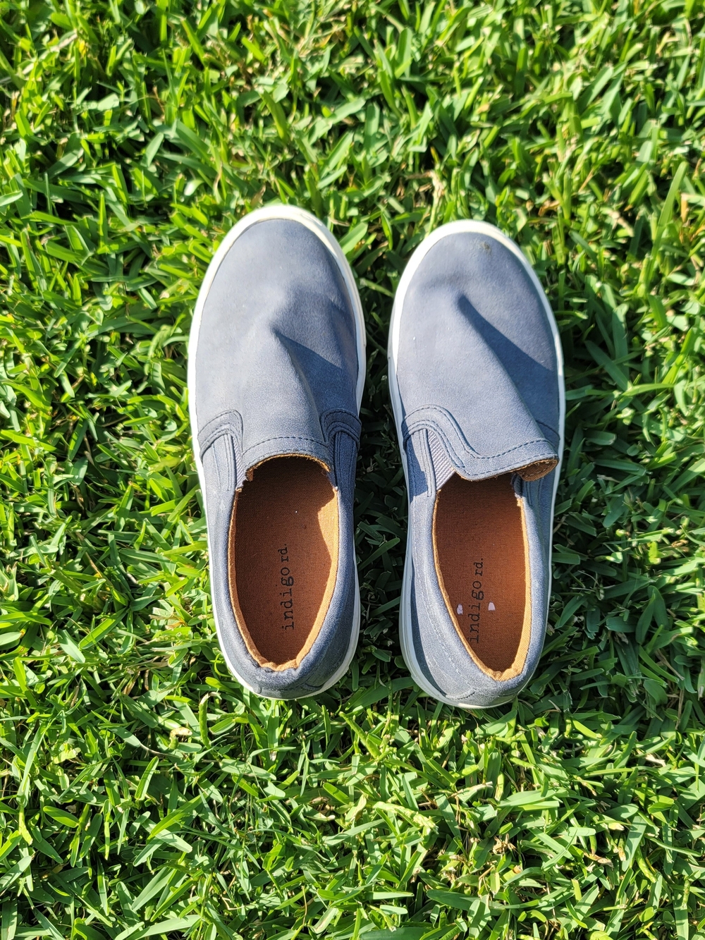 Indigo Rd Blue Loafer Shoes SZ:5.5